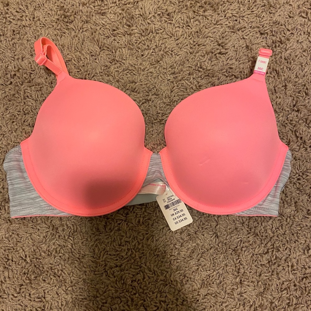 Victoria’s Secret pink bra